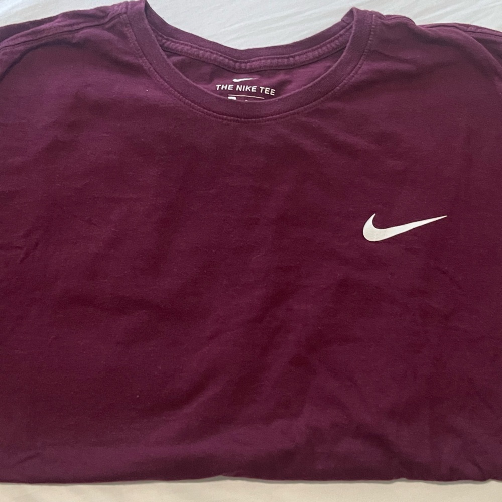 Nike Burgundy Athletic Tee